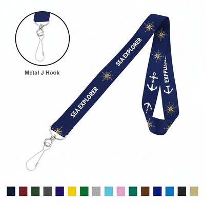 3/4" Full Color Dye Sublimated Lanyard (Quick Ship) 1-3 Days